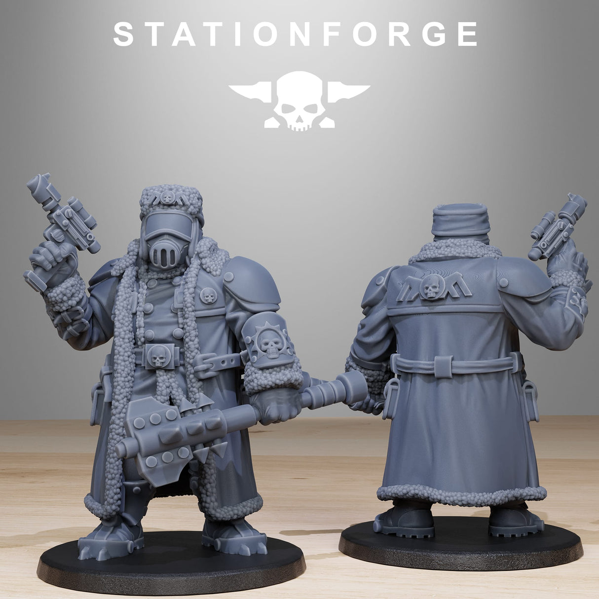 Tabletop Terrain Miniature GrimGuard Frostwatch Mutants
