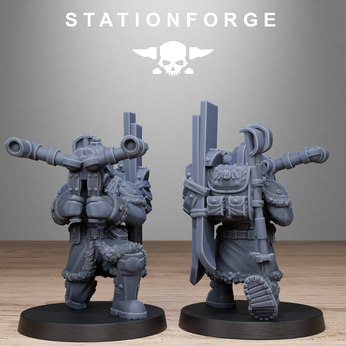 Tabletop Terrain Miniature GrimGuard Frostwatch Patrol