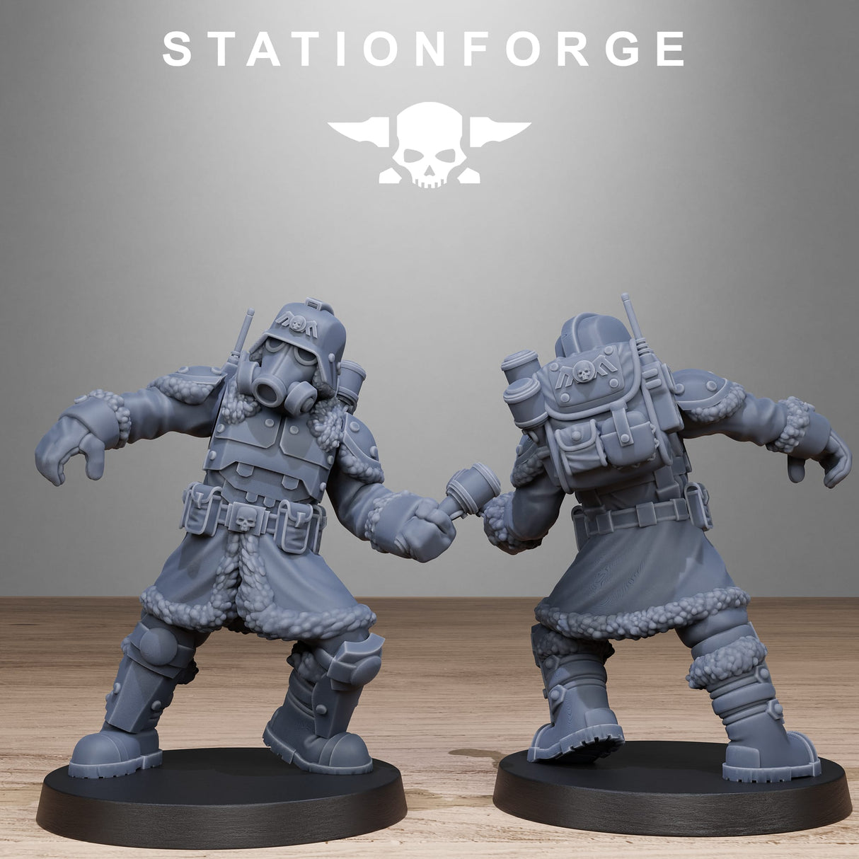 Tabletop Terrain Miniature GrimGuard Frostwatch Patrol