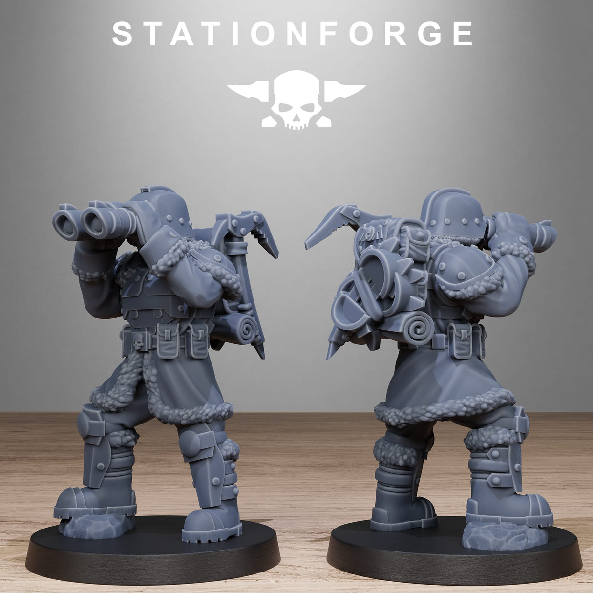 Tabletop Terrain Miniature GrimGuard Frostwatch Patrol