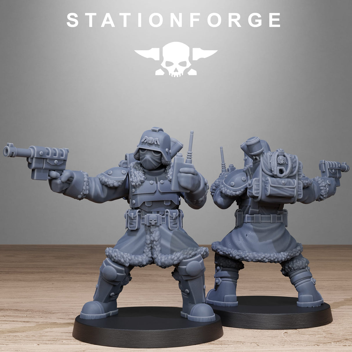 Tabletop Terrain Miniature GrimGuard Frostwatch Patrol