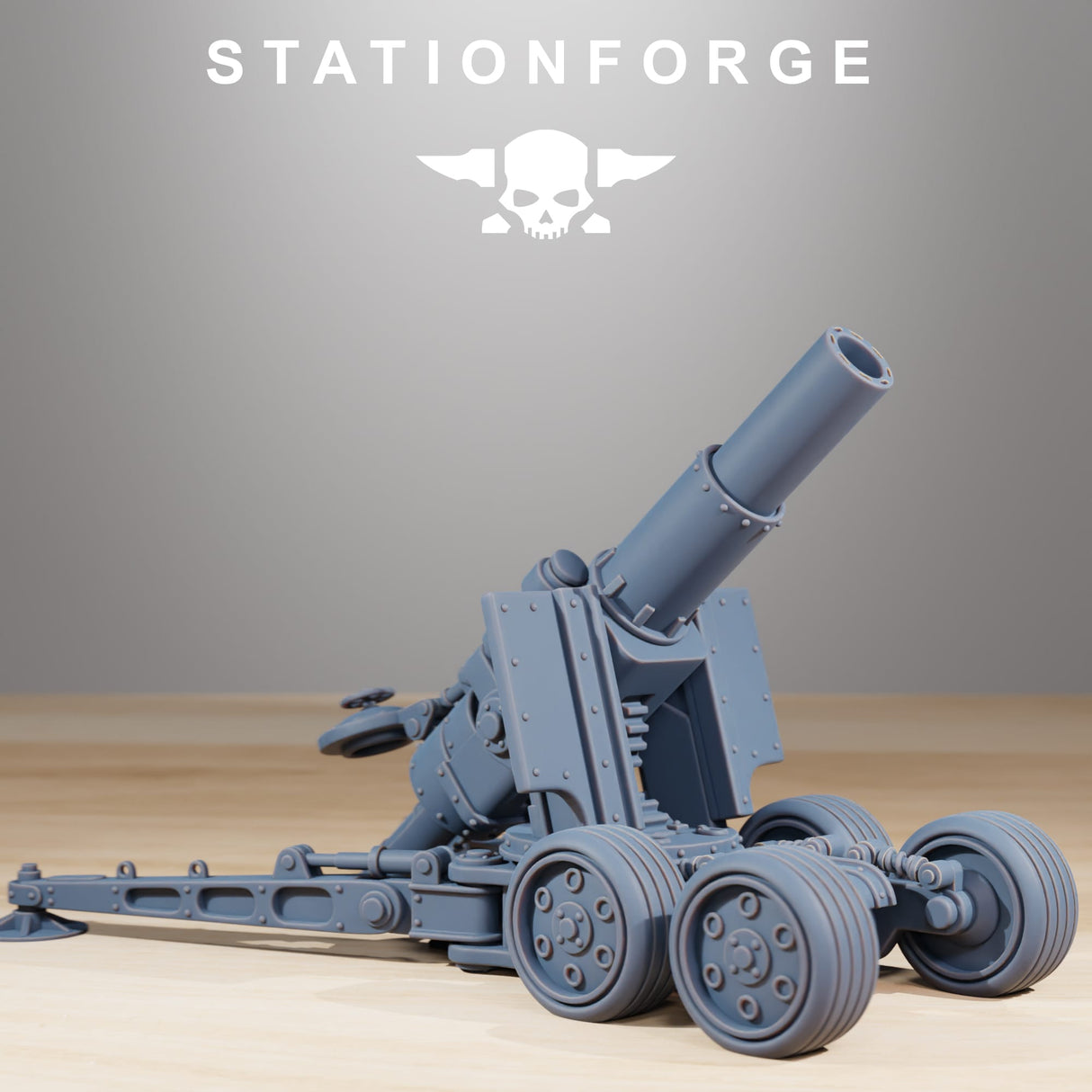 Tabletop Terrain Miniature GrimGuard Heavy Artillery