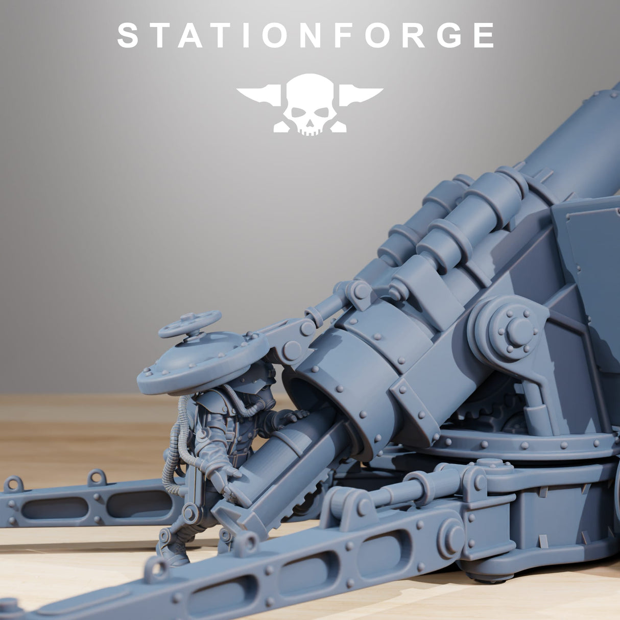 Tabletop Terrain Miniature GrimGuard Heavy Artillery