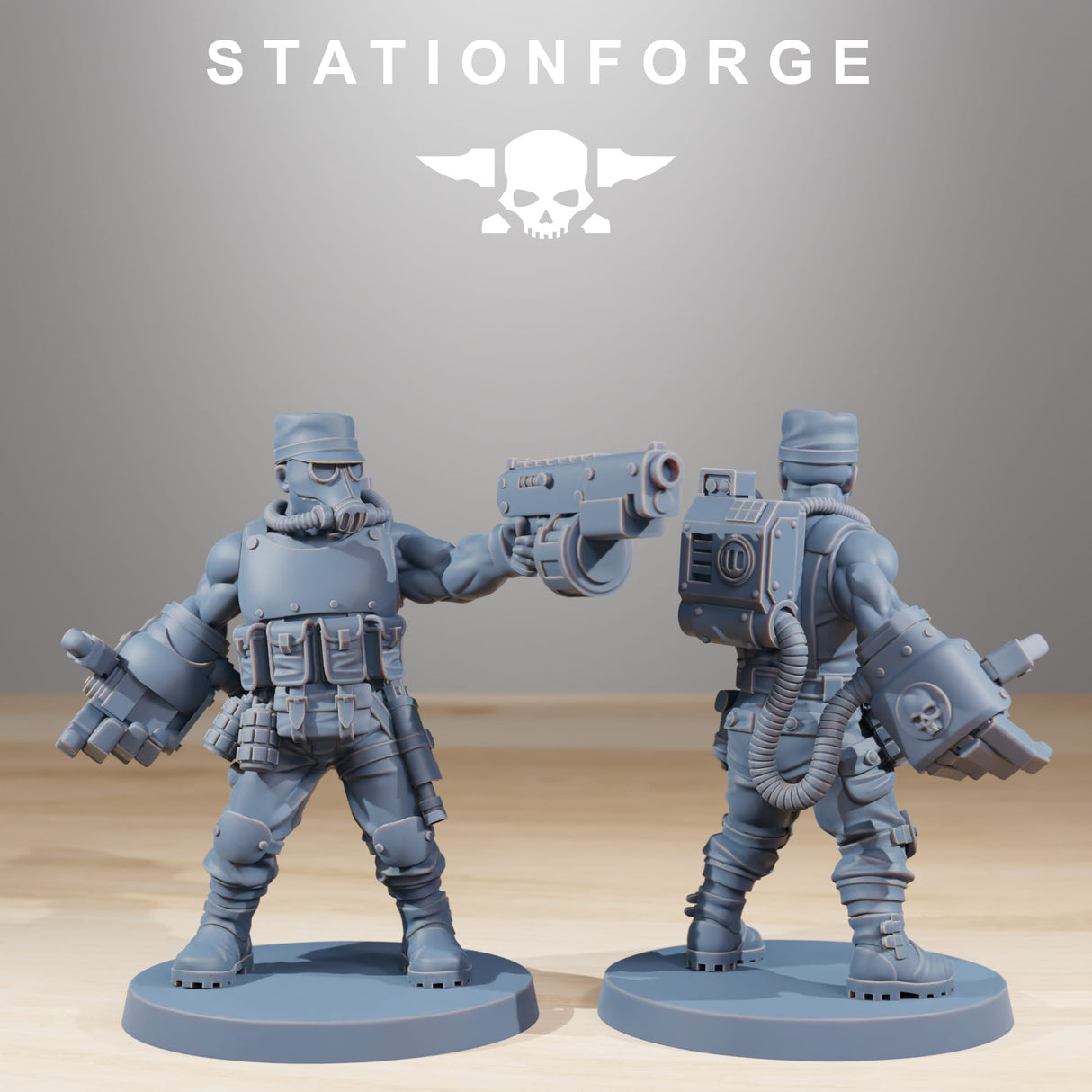 Tabletop Terrain Miniature GrimGuard Hunters
