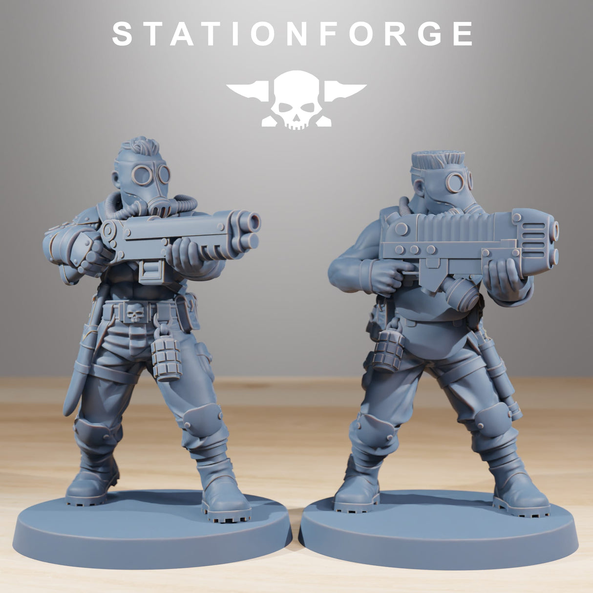 Tabletop Terrain Miniature GrimGuard Hunters