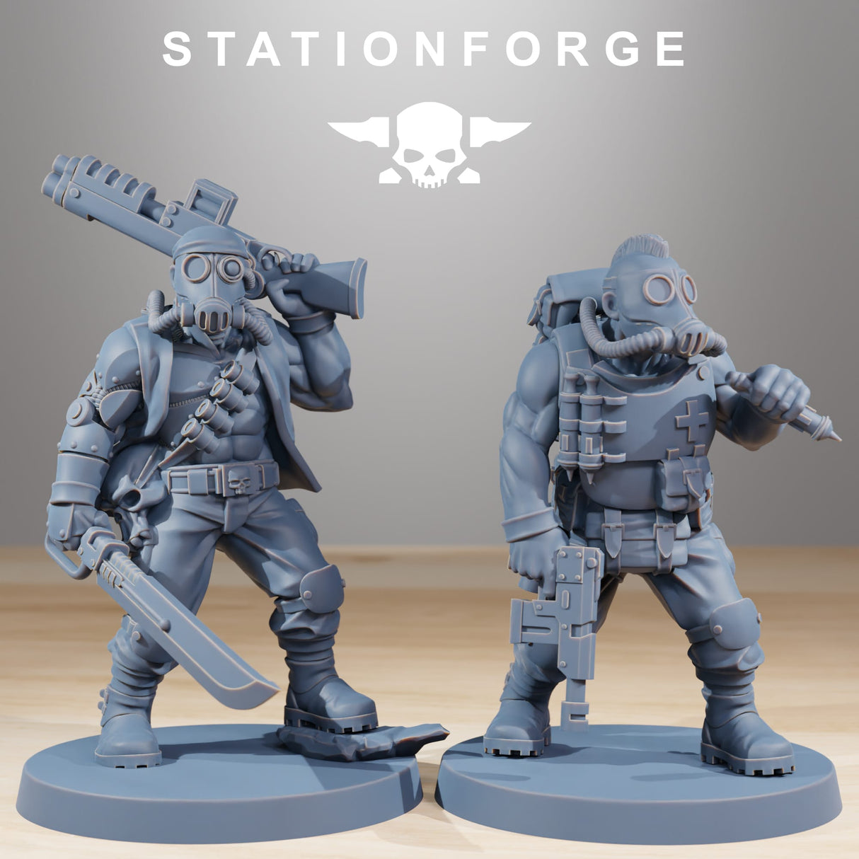 Tabletop Terrain Miniature GrimGuard Hunters