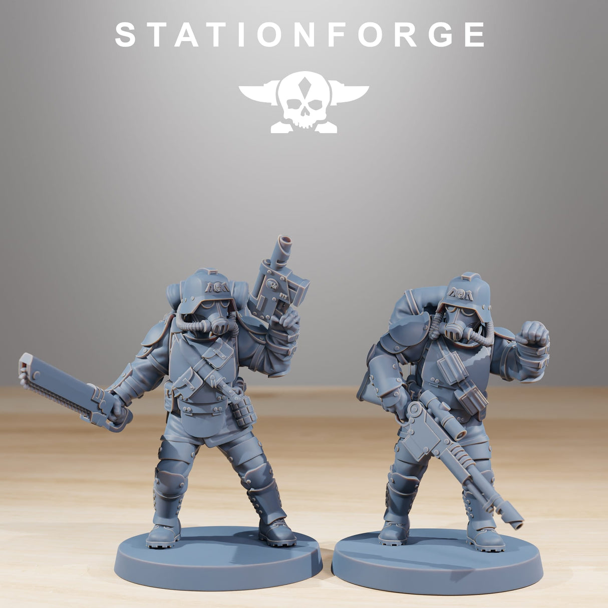Tabletop Terrain Miniature GrimGuard Ironclads