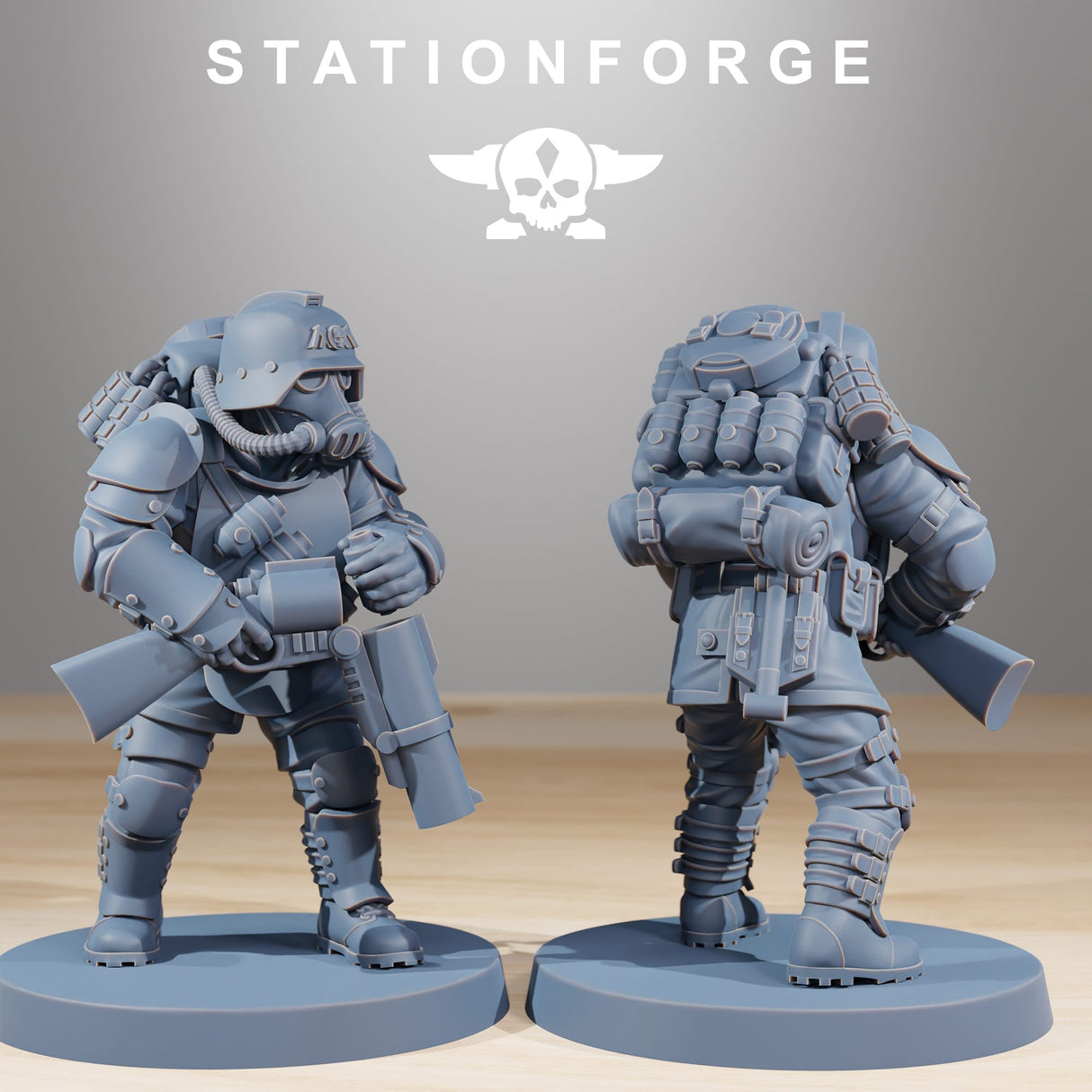 Tabletop Terrain Miniature GrimGuard Ironclads