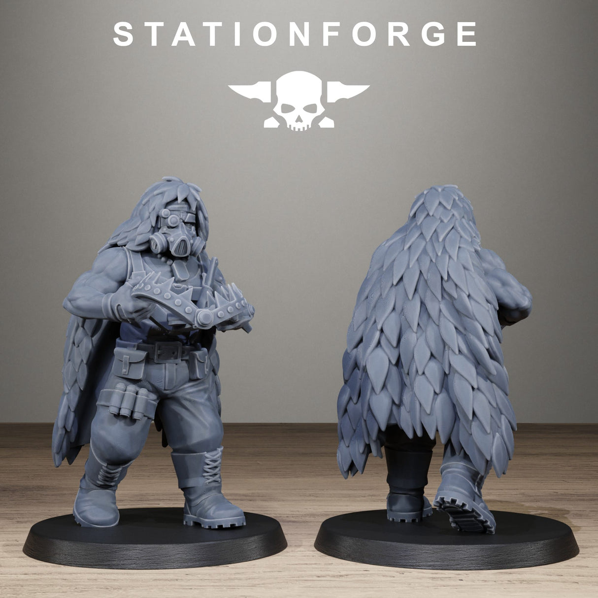 Tabletop Terrain Miniature GrimGuard Jungle Fighter Snipers