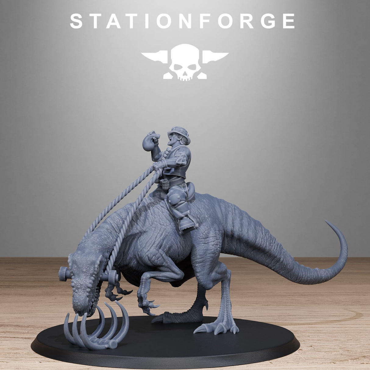 Tabletop Terrain Miniature GrimGuard Jungle Raptors