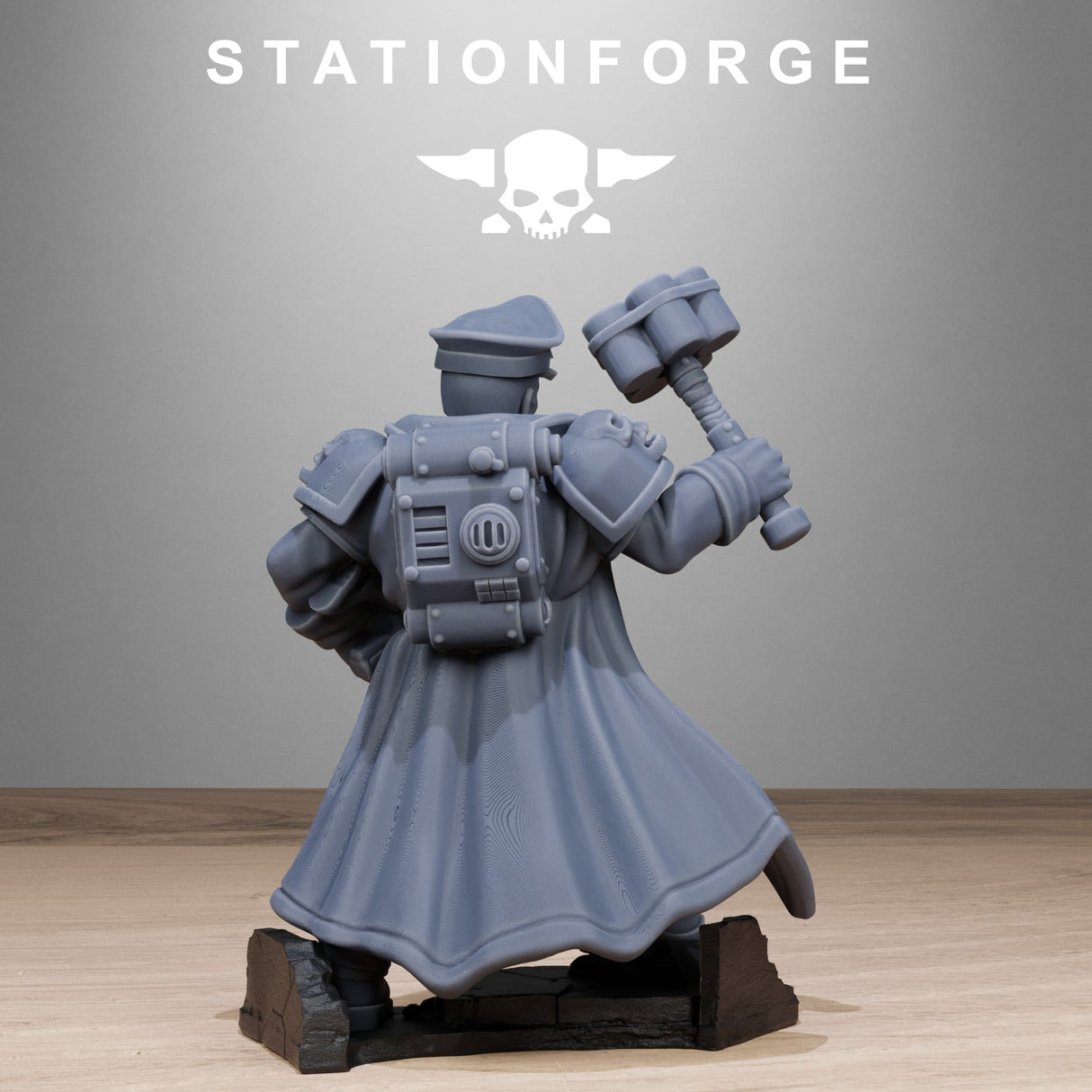 Tabletop Terrain Miniature GrimGuard Lieutenant