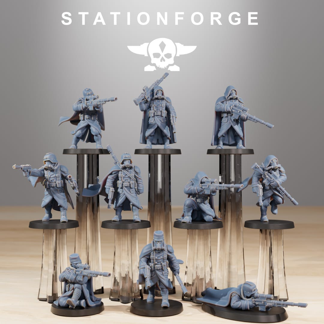 Tabletop Terrain Miniature GrimGuard Marksmen