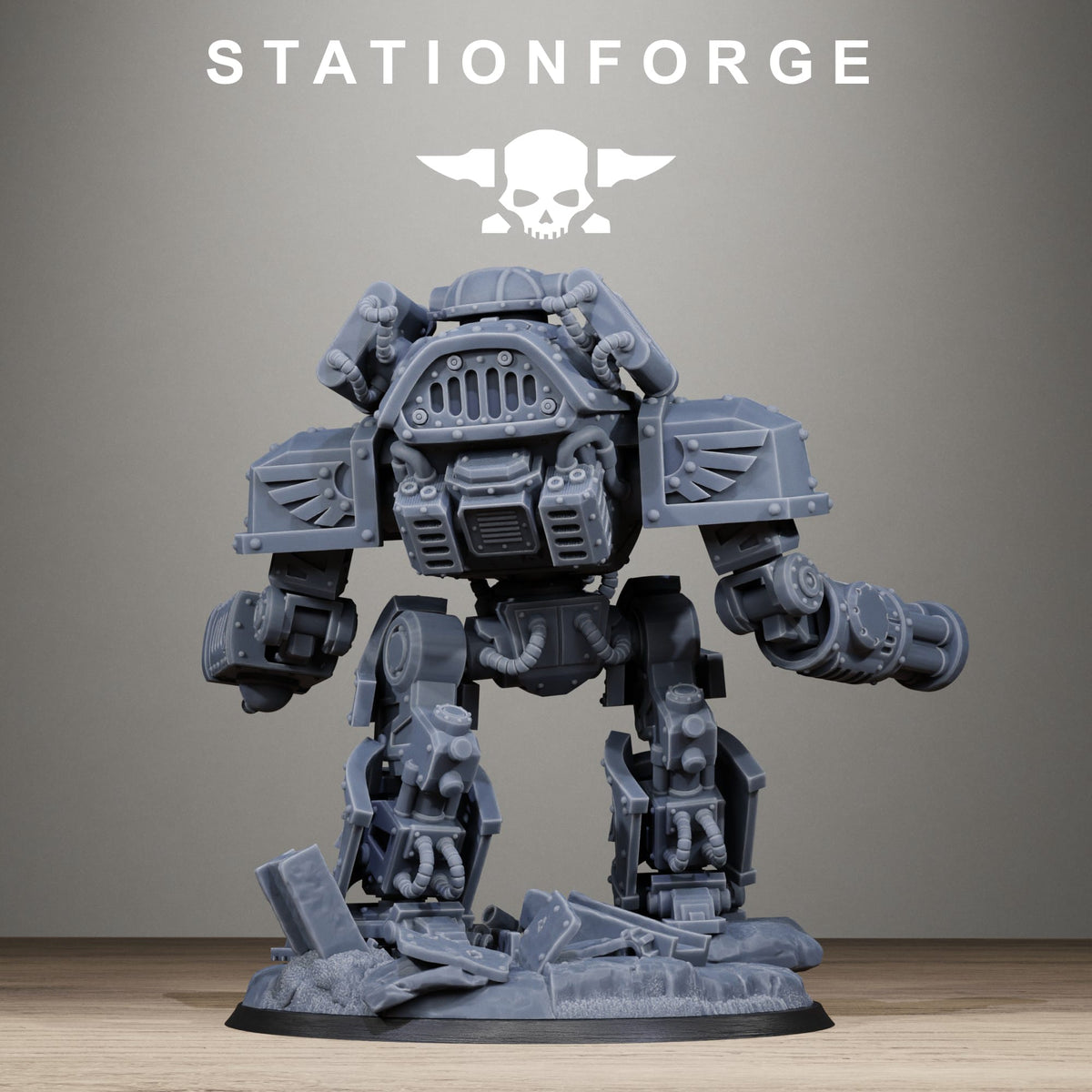 Tabletop Terrain Miniature GrimGuard MechGuard