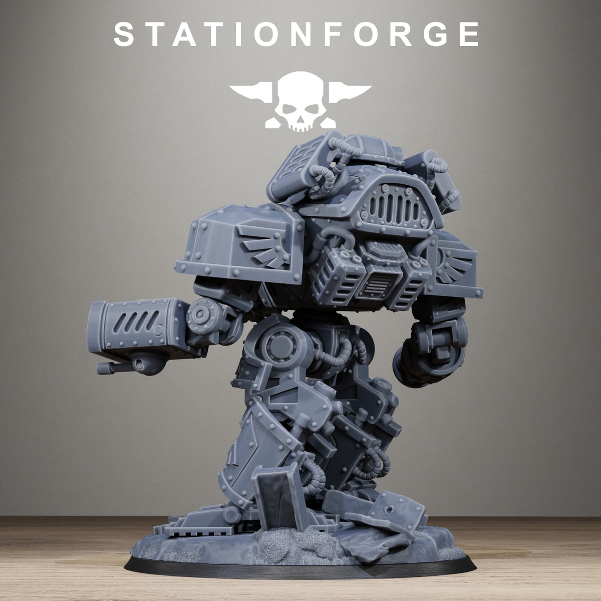 Tabletop Terrain Miniature GrimGuard MechGuard