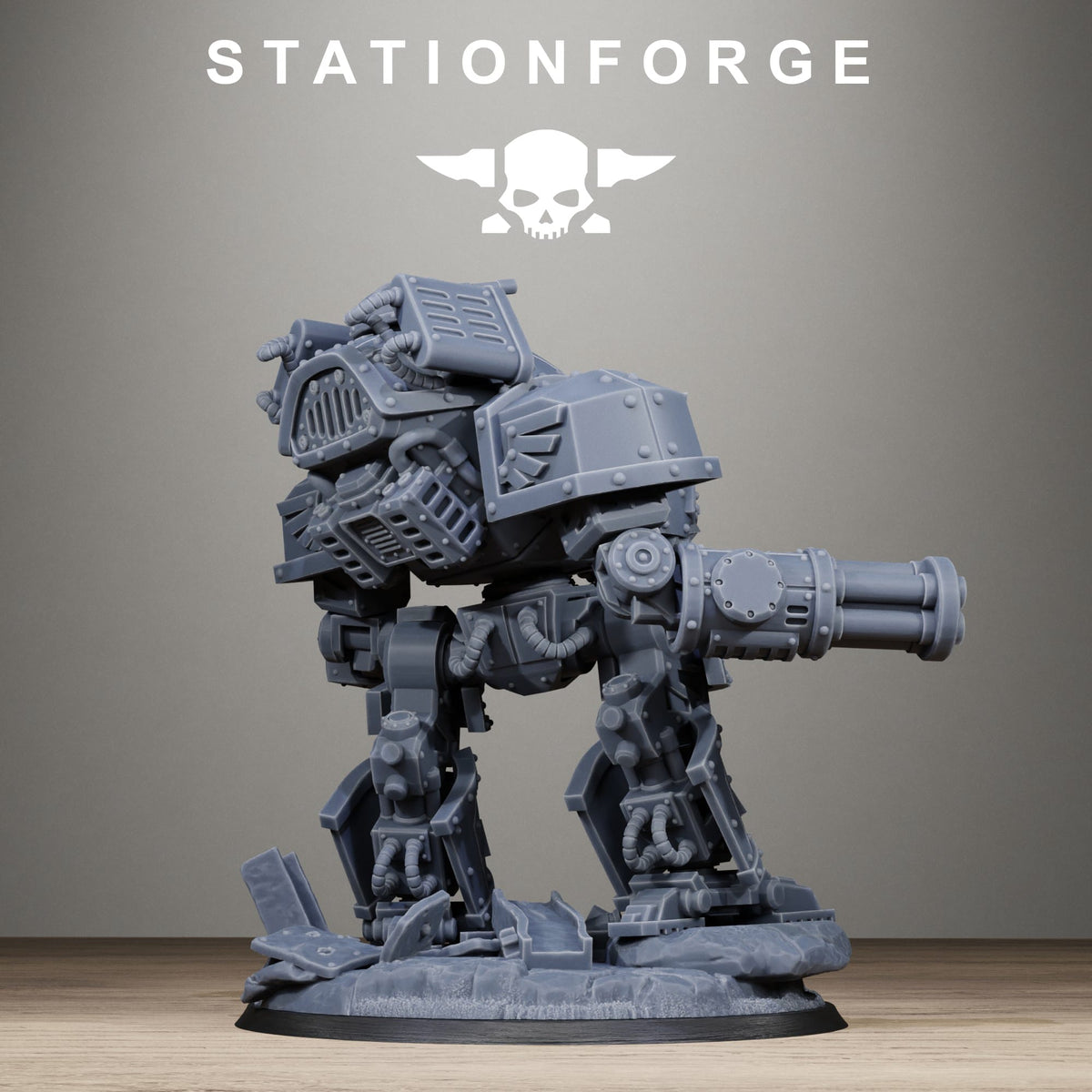 Tabletop Terrain Miniature GrimGuard MechGuard