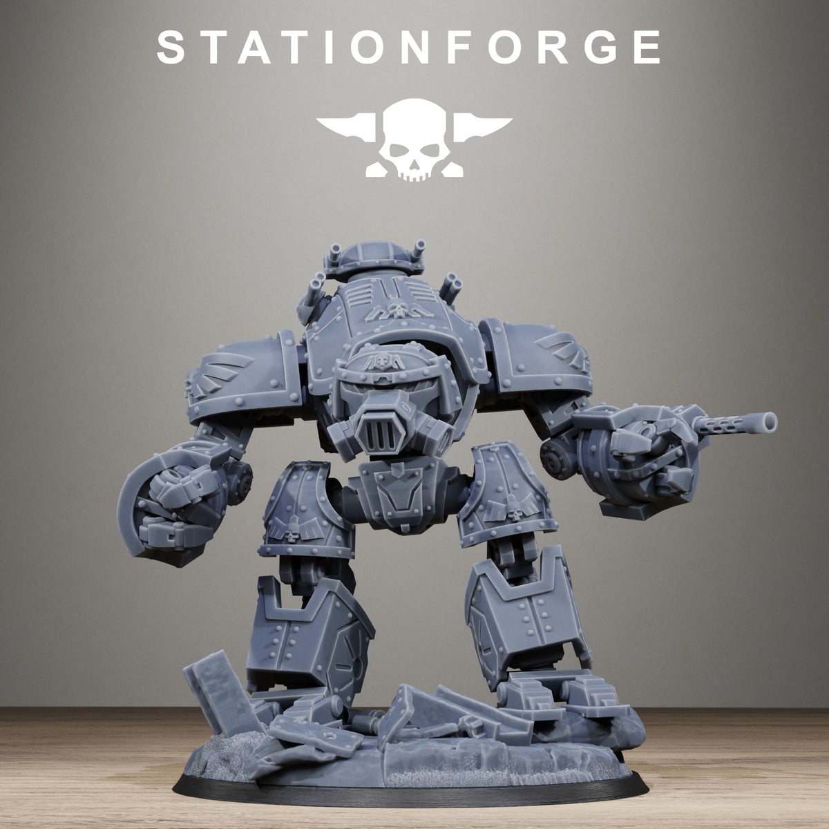 Tabletop Terrain Miniature GrimGuard MechGuard