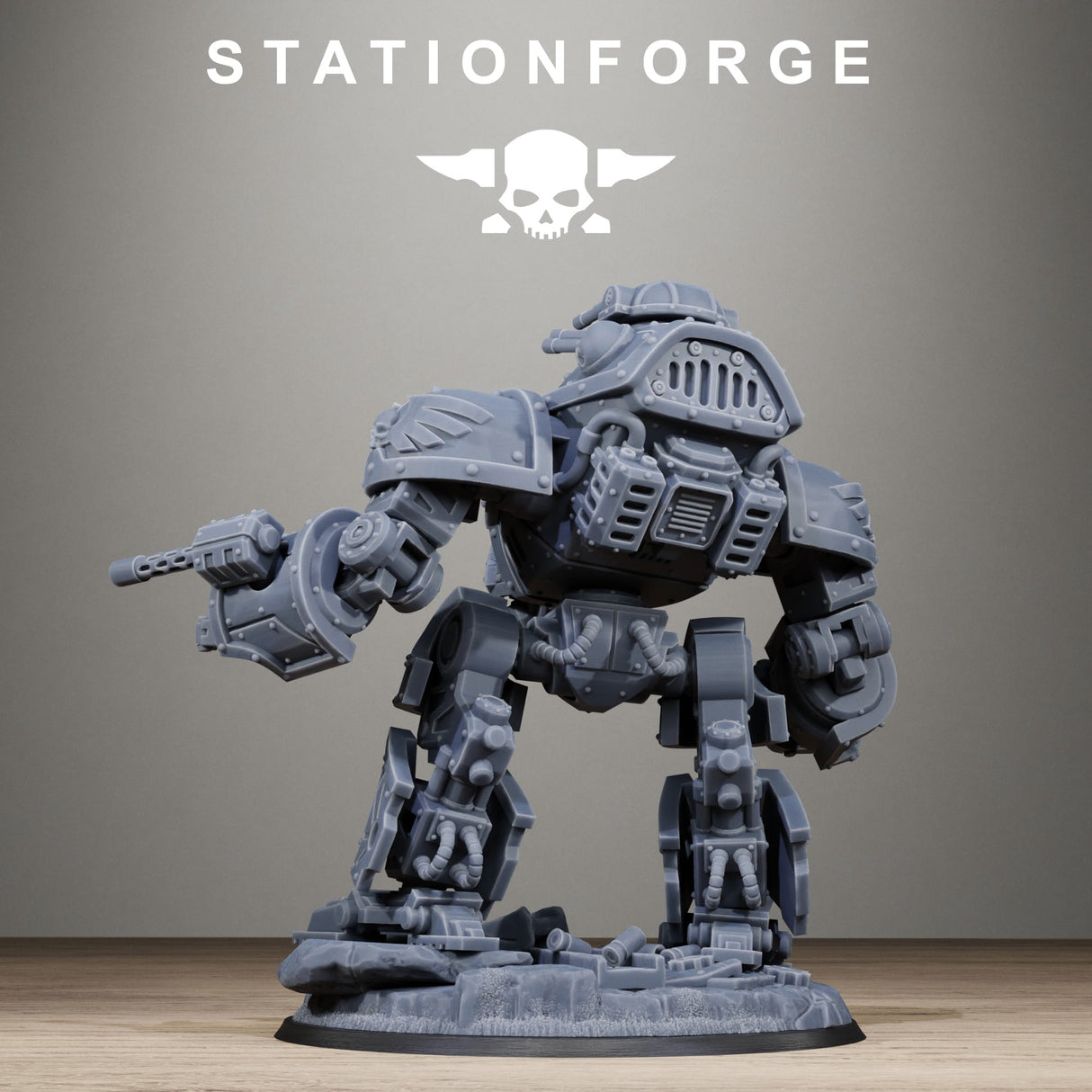 Tabletop Terrain Miniature GrimGuard MechGuard