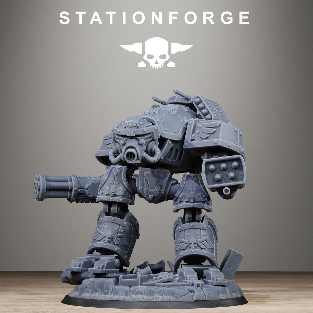 Tabletop Terrain Miniature GrimGuard MechGuard