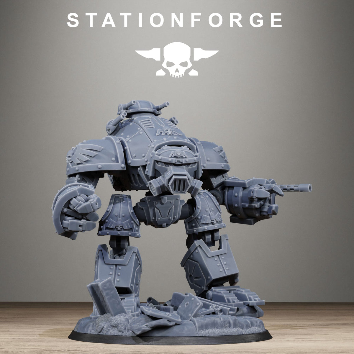 Tabletop Terrain Miniature GrimGuard MechGuard