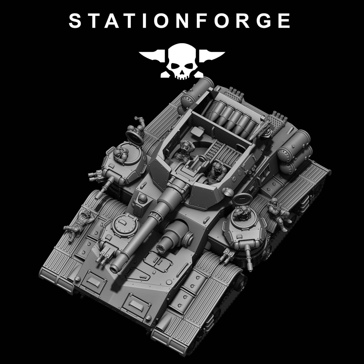 Tabletop Terrain Miniature GrimGuard Monolith Builder Kit