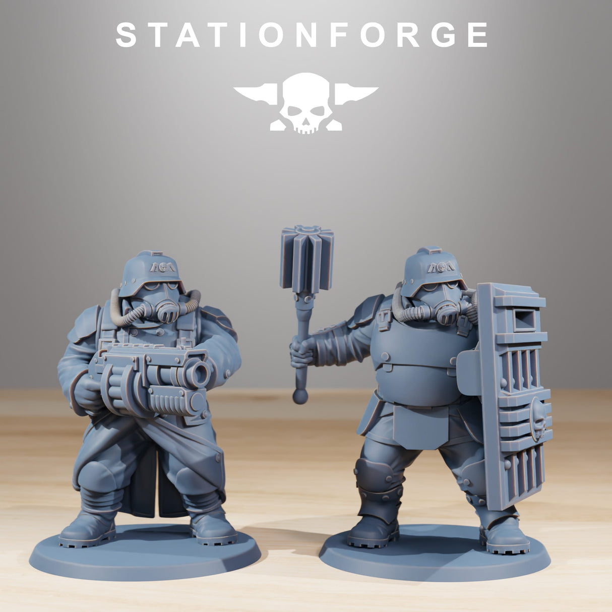 Tabletop Terrain Miniature GrimGuard Mutants