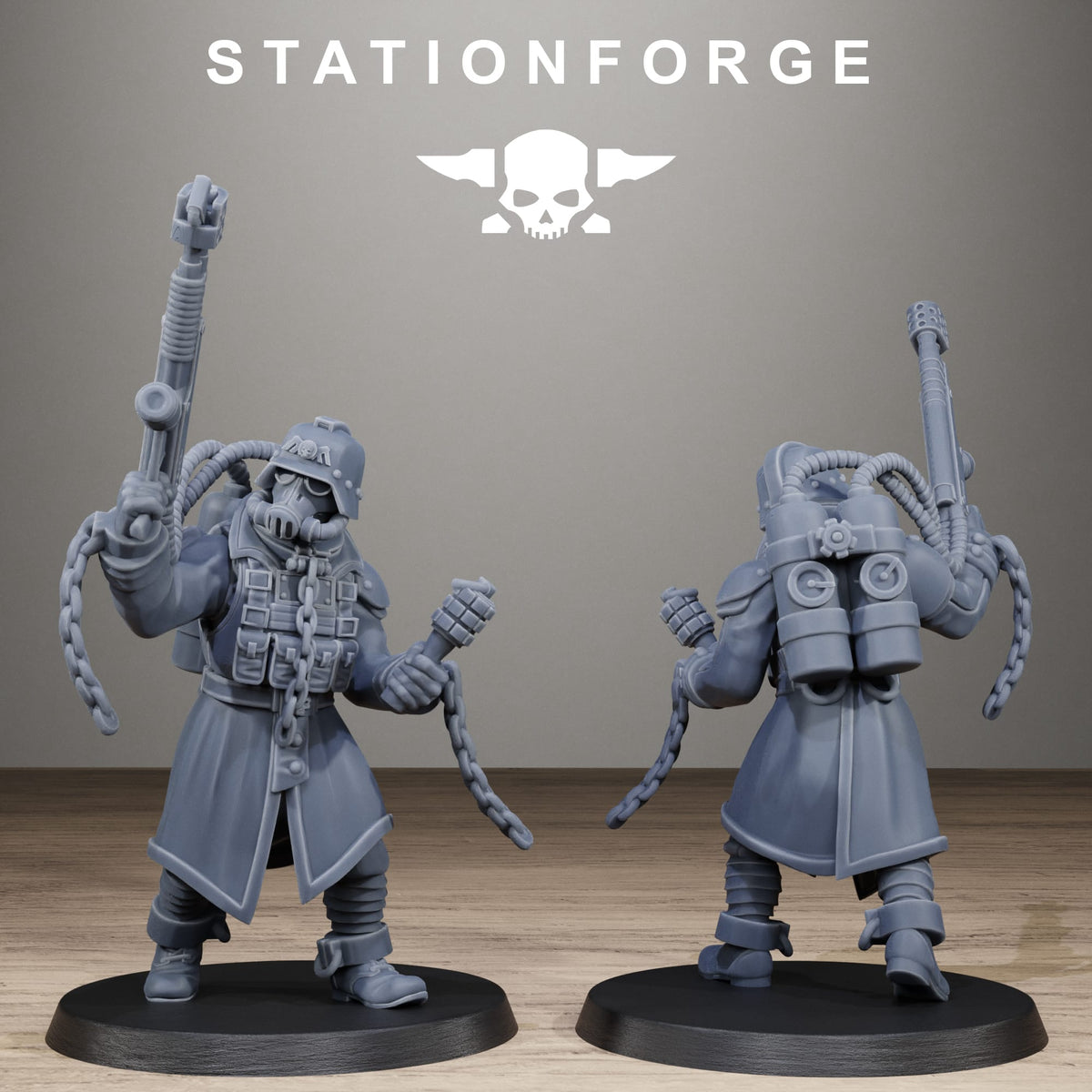 Tabletop Terrain Miniature GrimGuard Prisoners