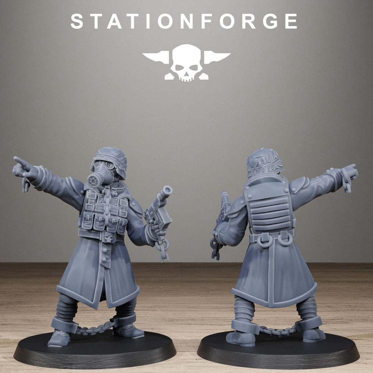Tabletop Terrain Miniature GrimGuard Prisoners