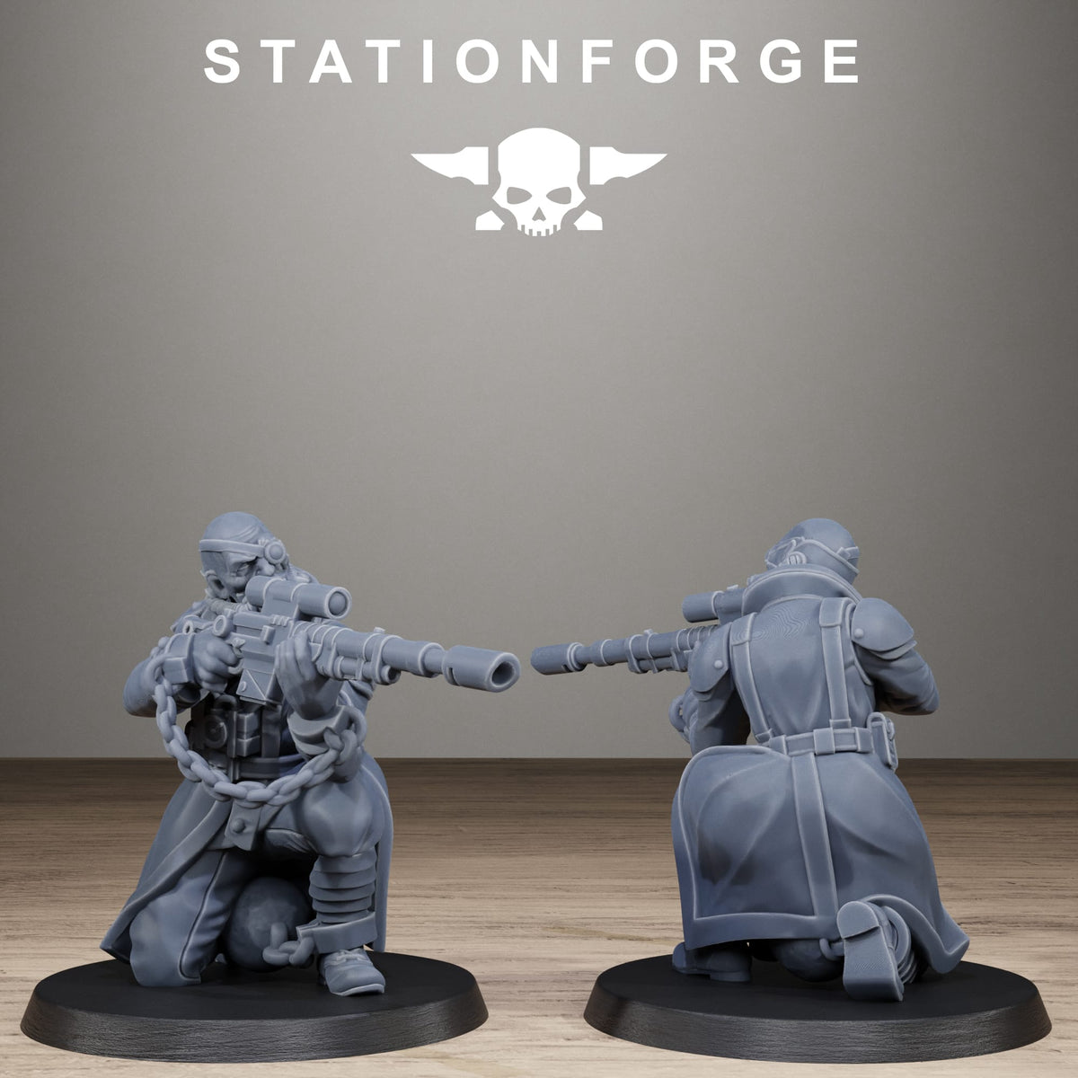 Tabletop Terrain Miniature GrimGuard Prisoners
