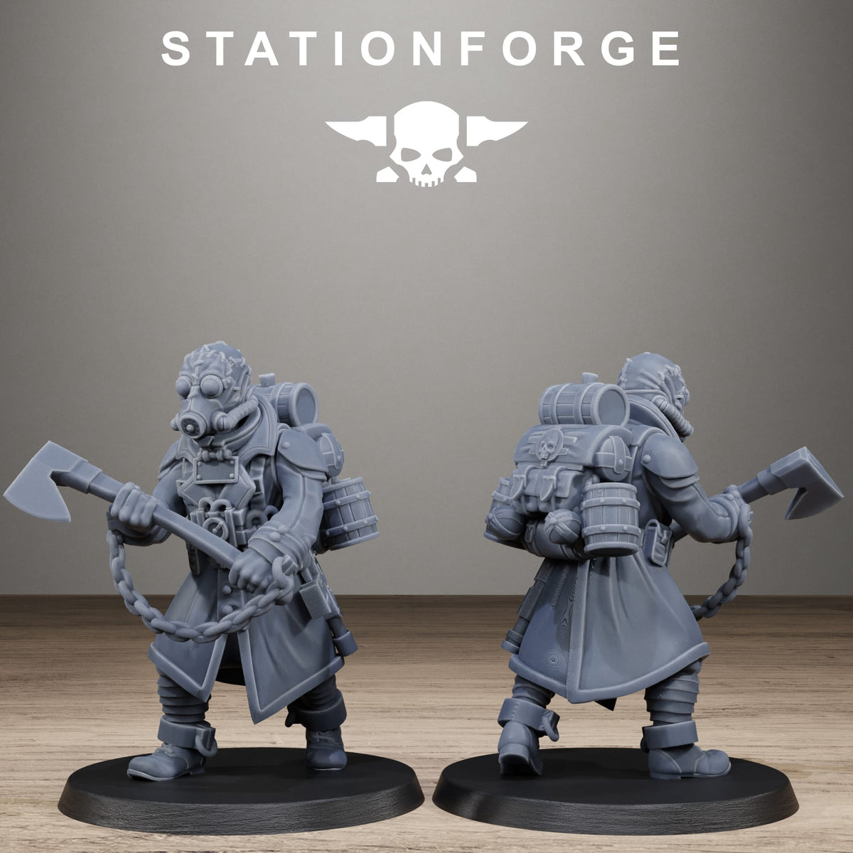 Tabletop Terrain Miniature GrimGuard Prisoners