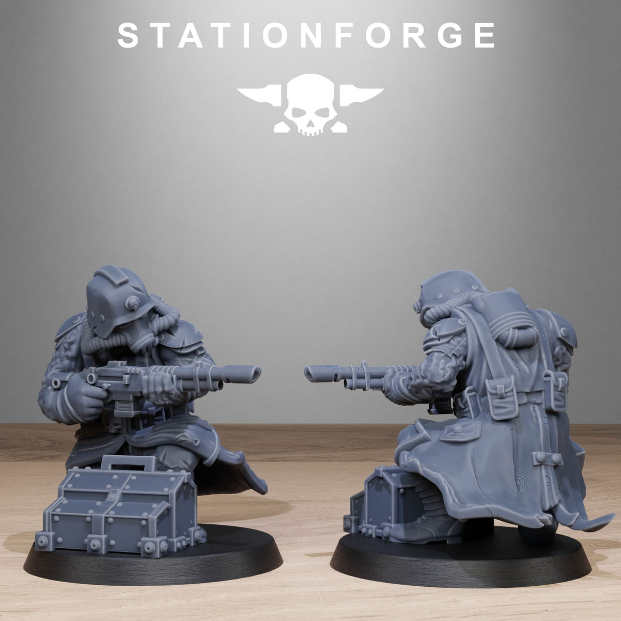Tabletop Terrain Miniature GrimGuard Radioactive Mutants