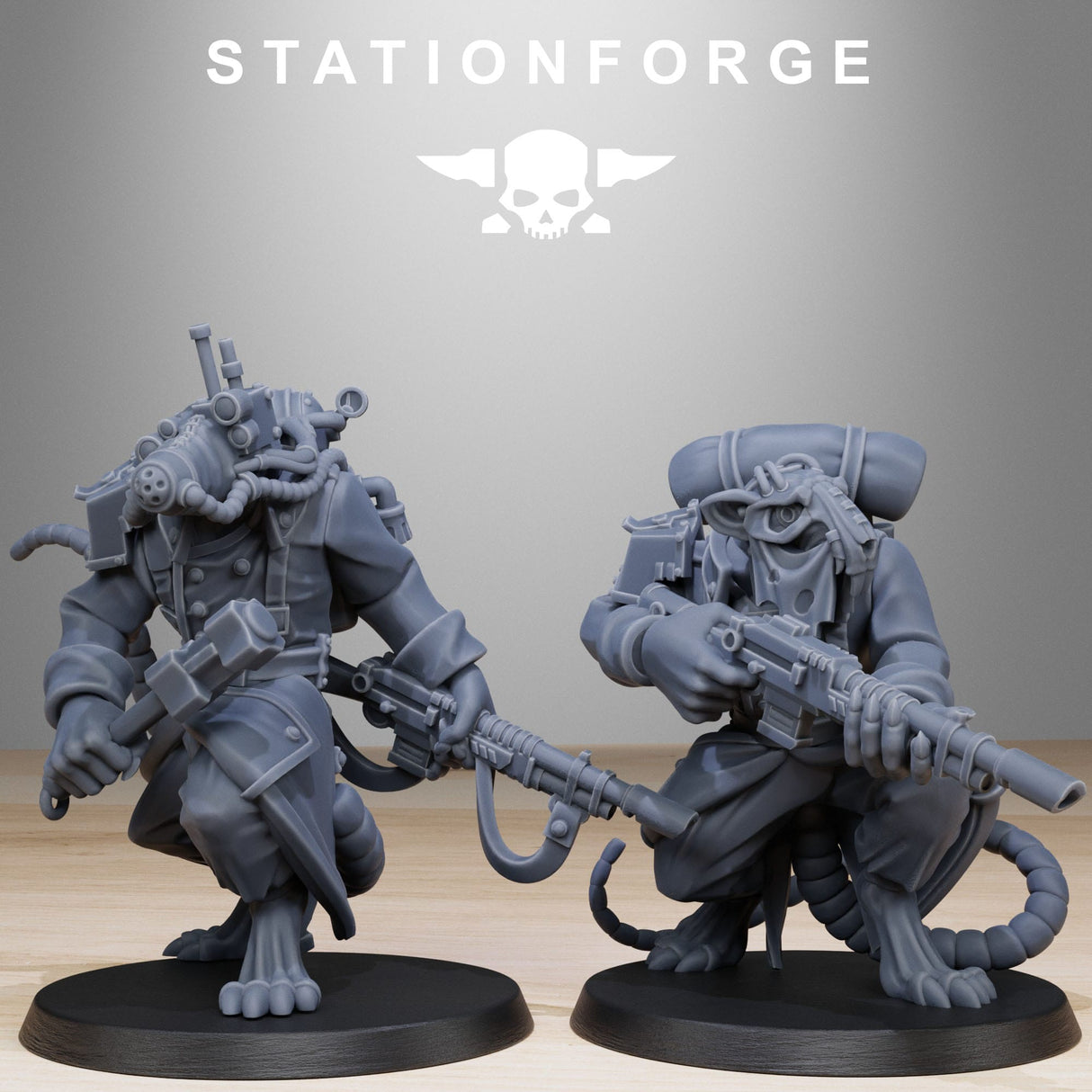 Tabletop Terrain Miniature GrimGuard Raticus