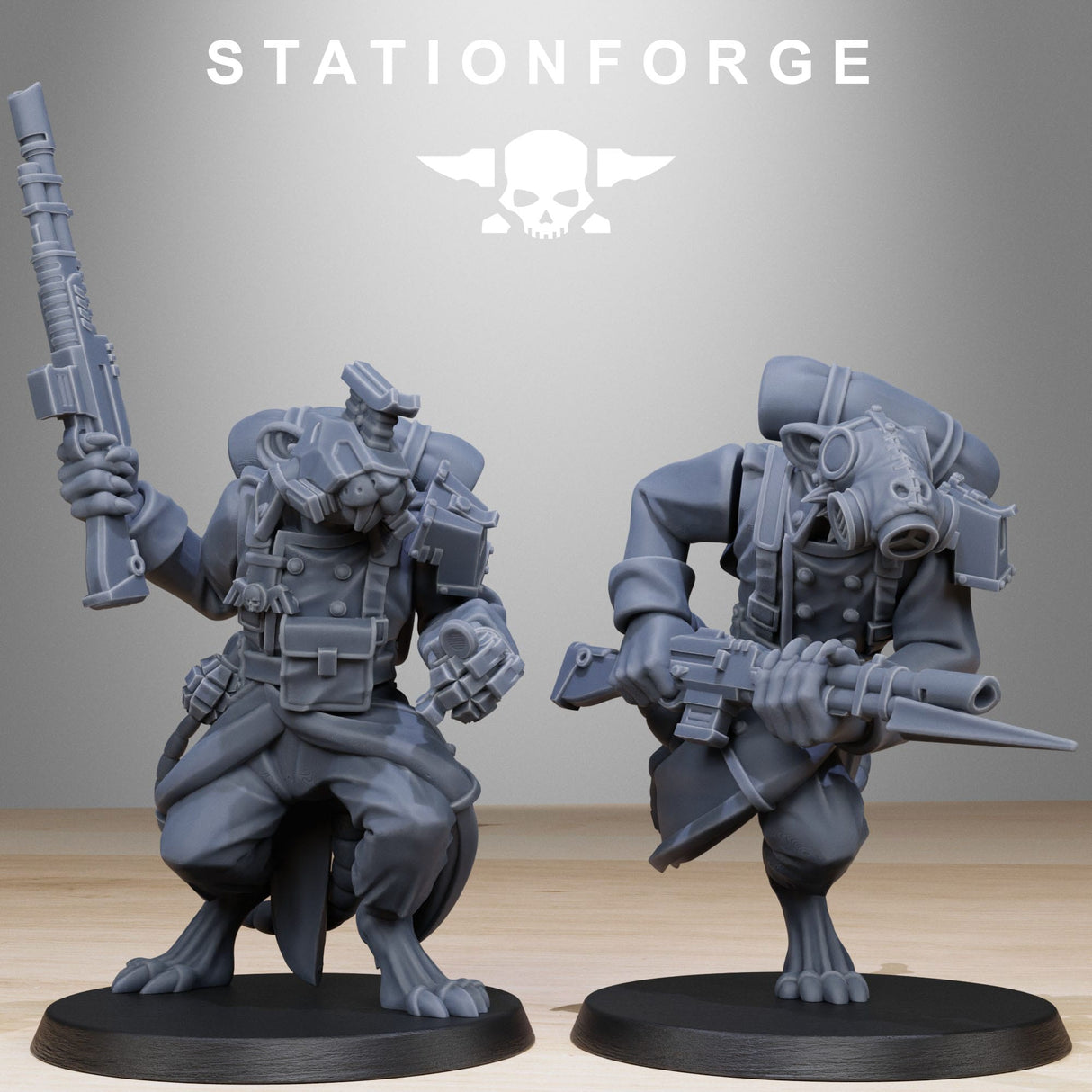 Tabletop Terrain Miniature GrimGuard Raticus