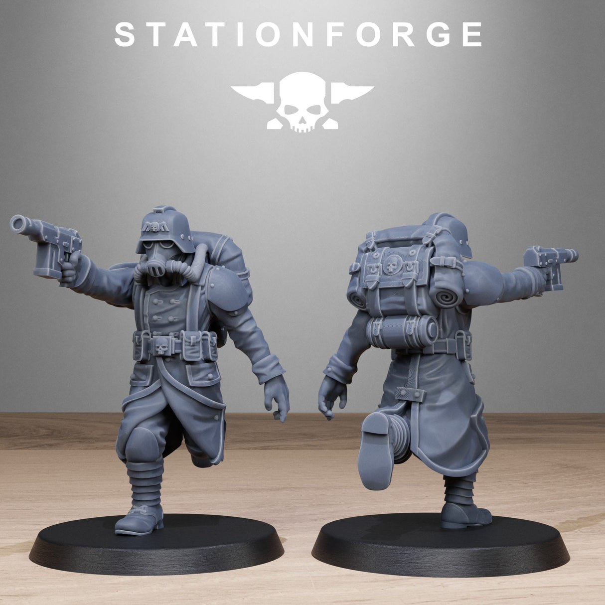 Tabletop Terrain Miniature GrimGuard Rocketeers