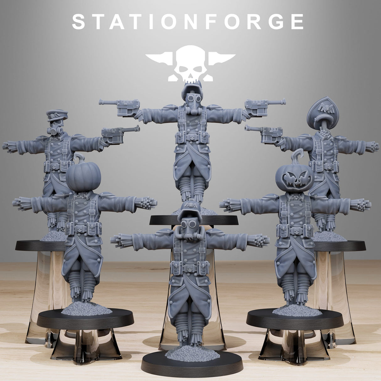 Tabletop Terrain Miniature GrimGuard Scarecrow