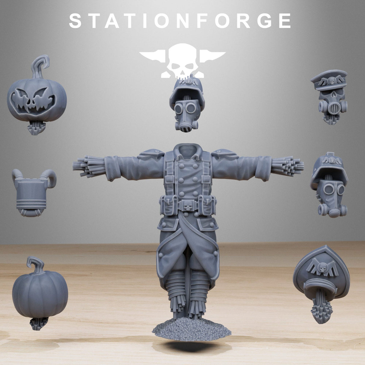 Tabletop Terrain Miniature GrimGuard Scarecrow