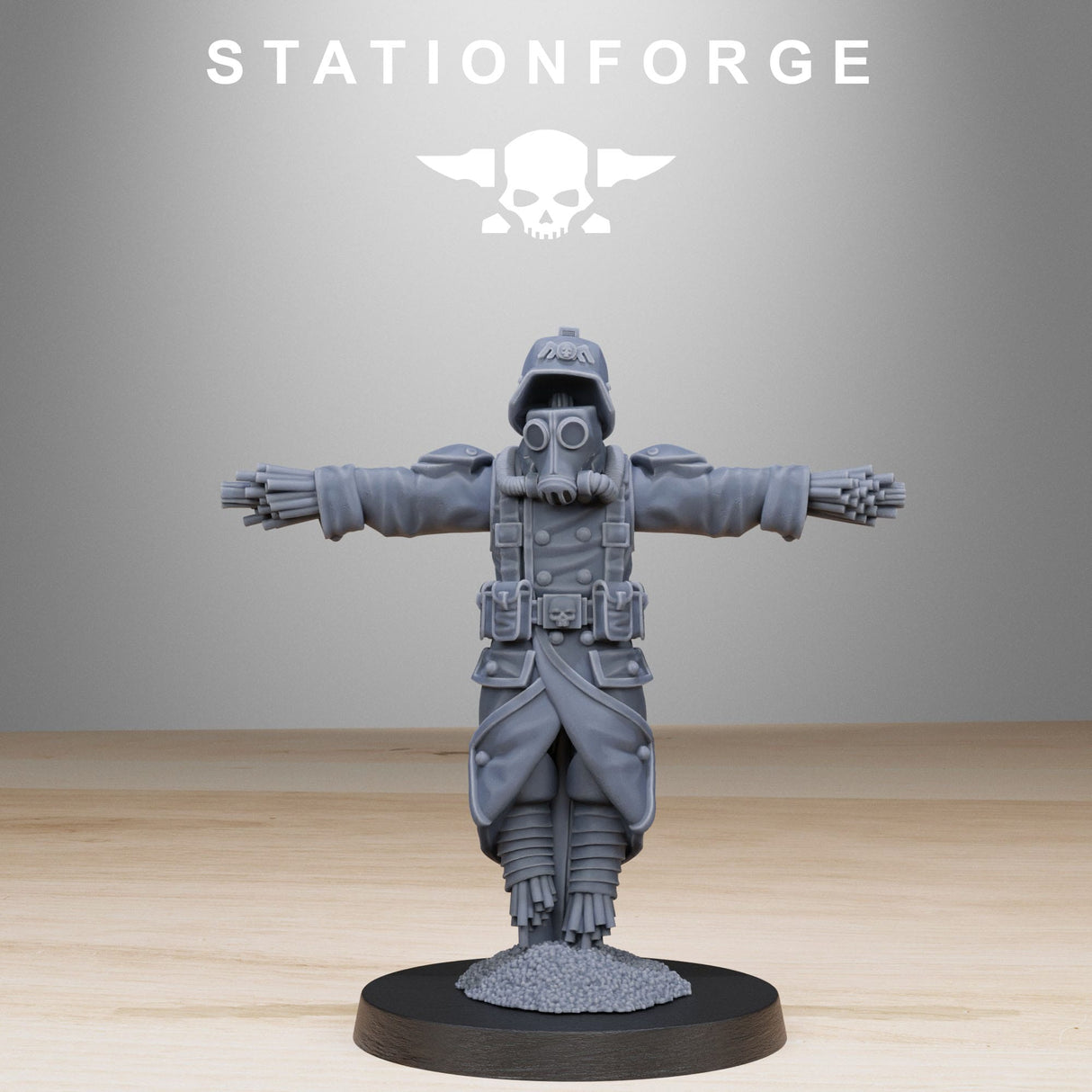 Tabletop Terrain Miniature GrimGuard Scarecrow