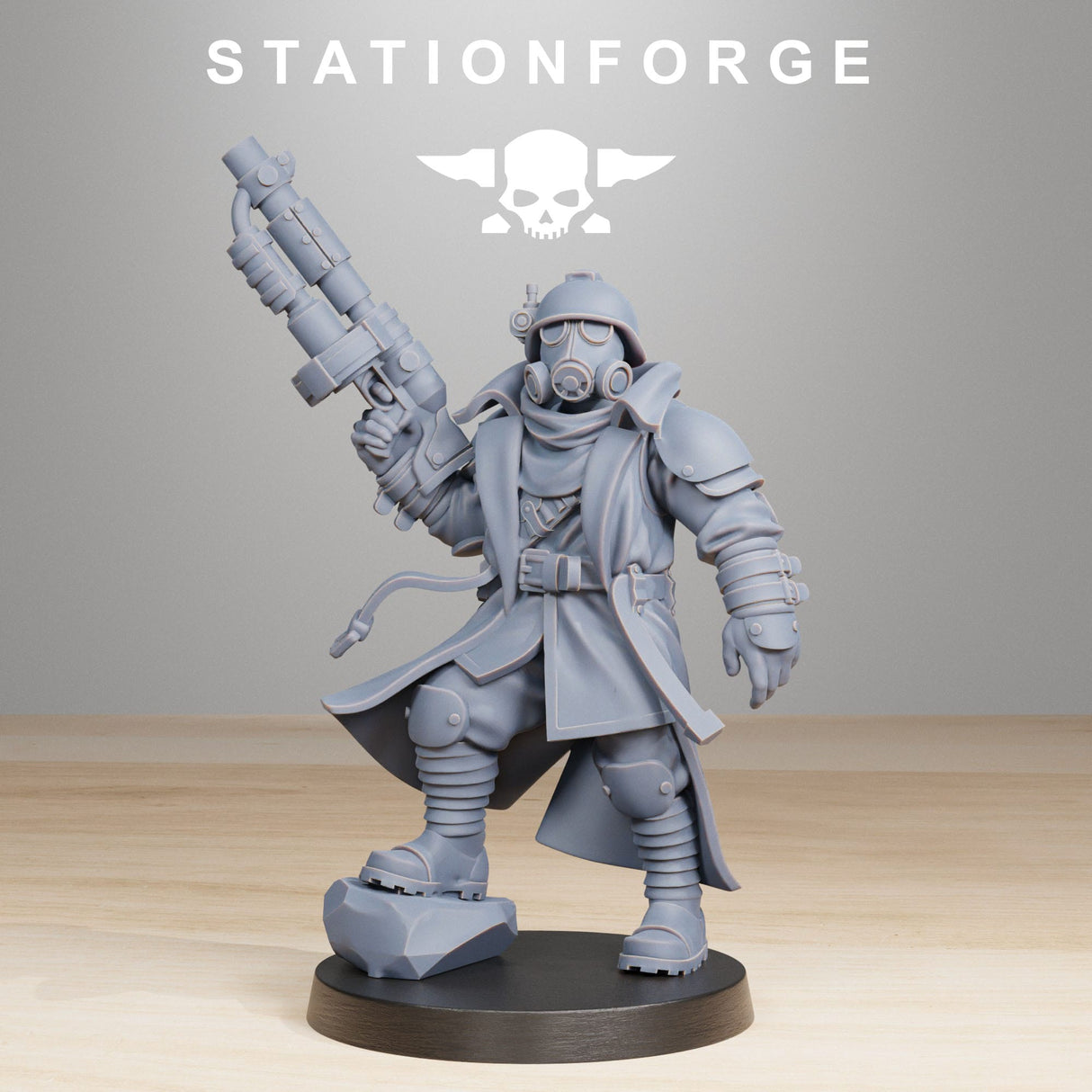 Tabletop Terrain Miniature GrimGuard Scorchers Officers