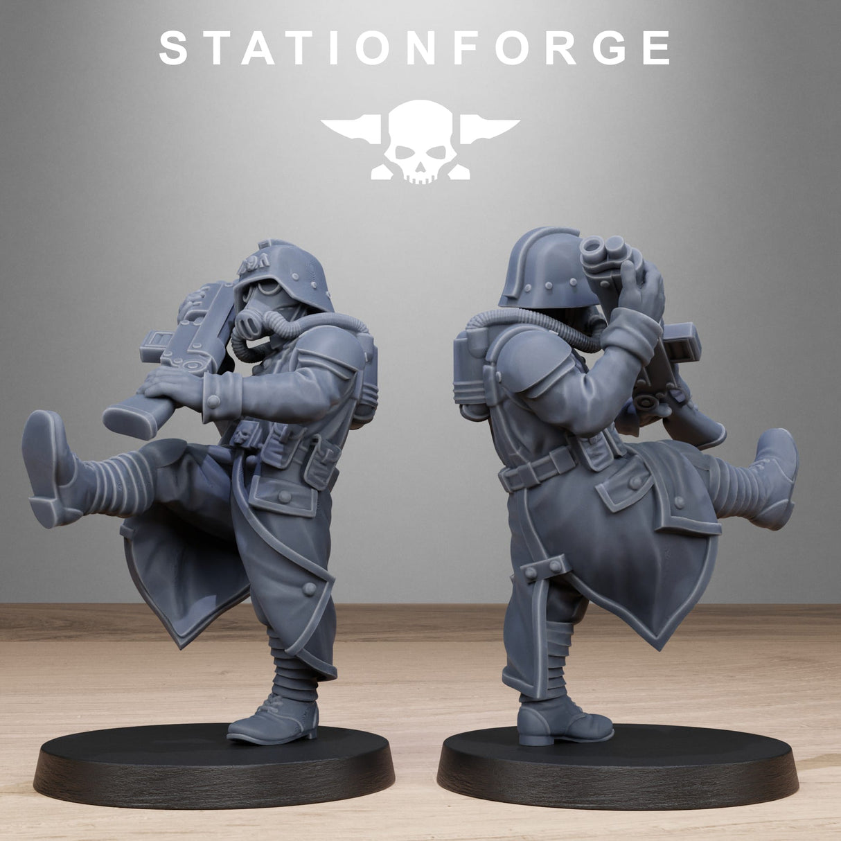 Tabletop Terrain Miniature GrimGuard Shovel Trenches