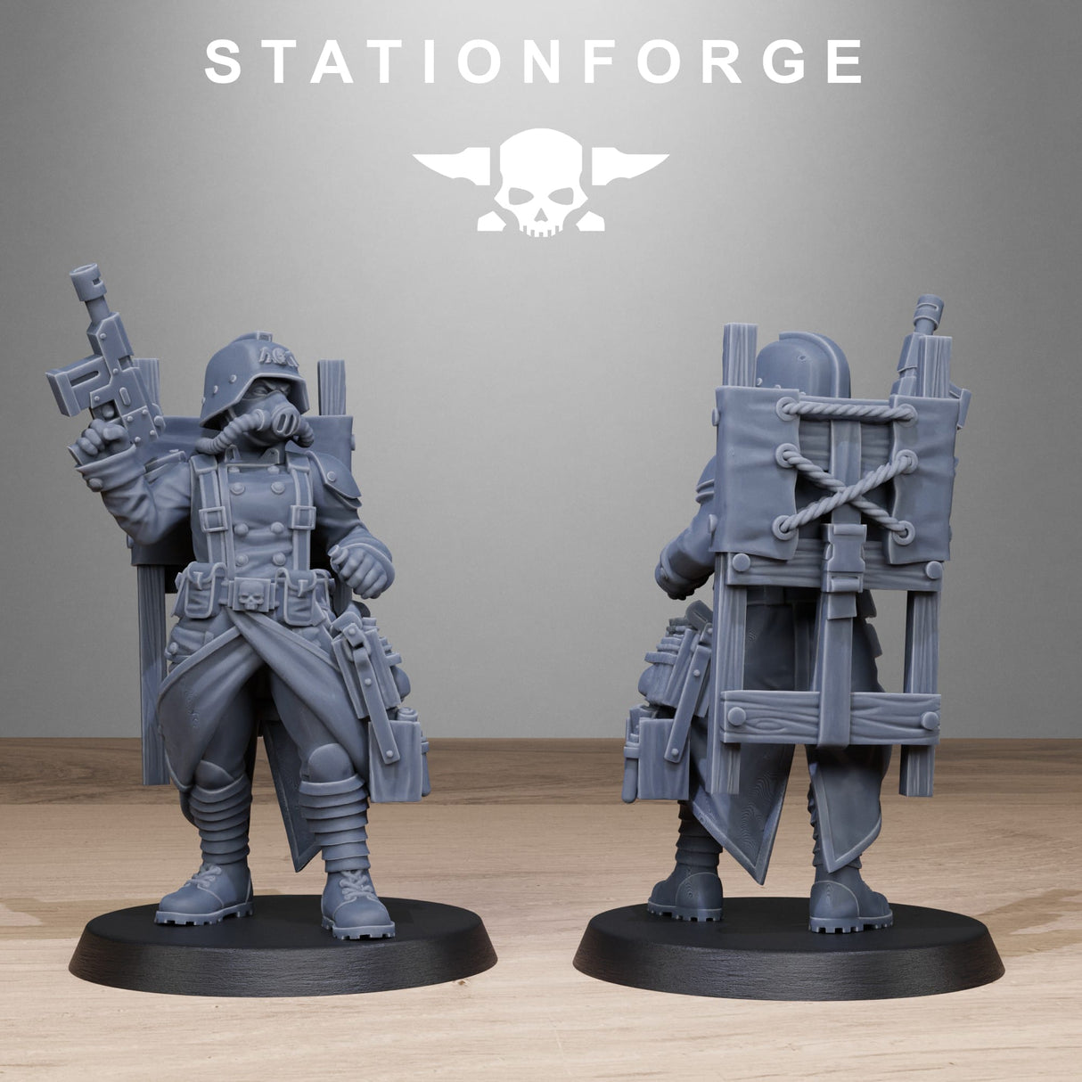Tabletop Terrain Miniature GrimGuard Sisters