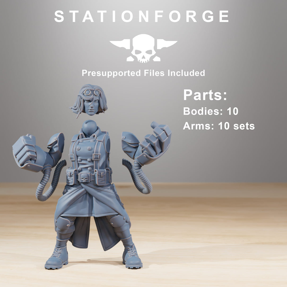 Tabletop Terrain Miniature GrimGuard Sisters of War
