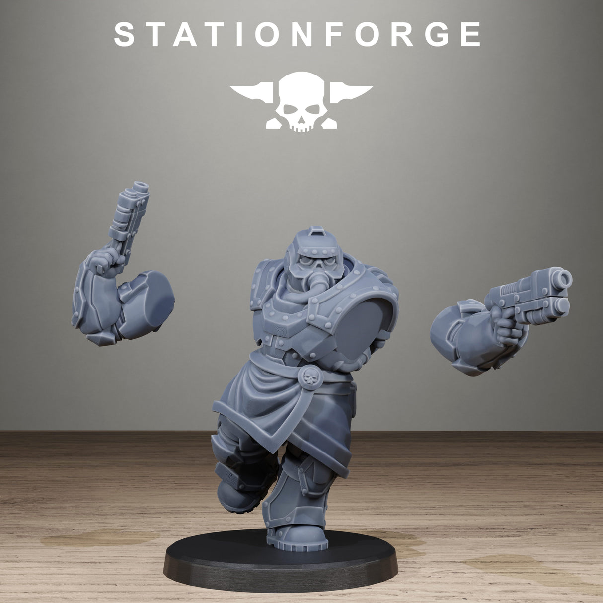 Tabletop Terrain Miniature Grimguard Skull Wardens