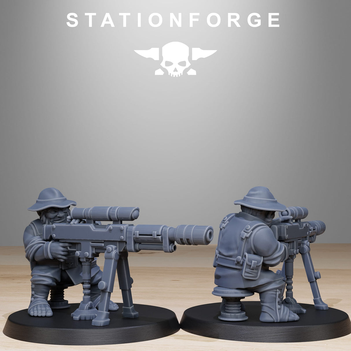 Tabletop Terrain Miniature GrimGuard Skulldart Trappers