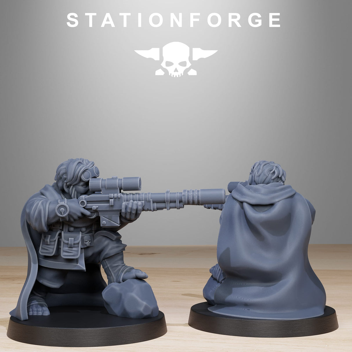 Tabletop Terrain Miniature GrimGuard Skulldart Trappers