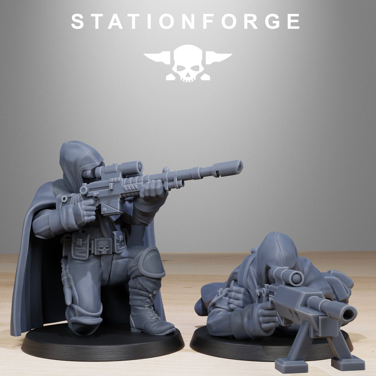 Tabletop Terrain Miniature GrimGuard Snipers