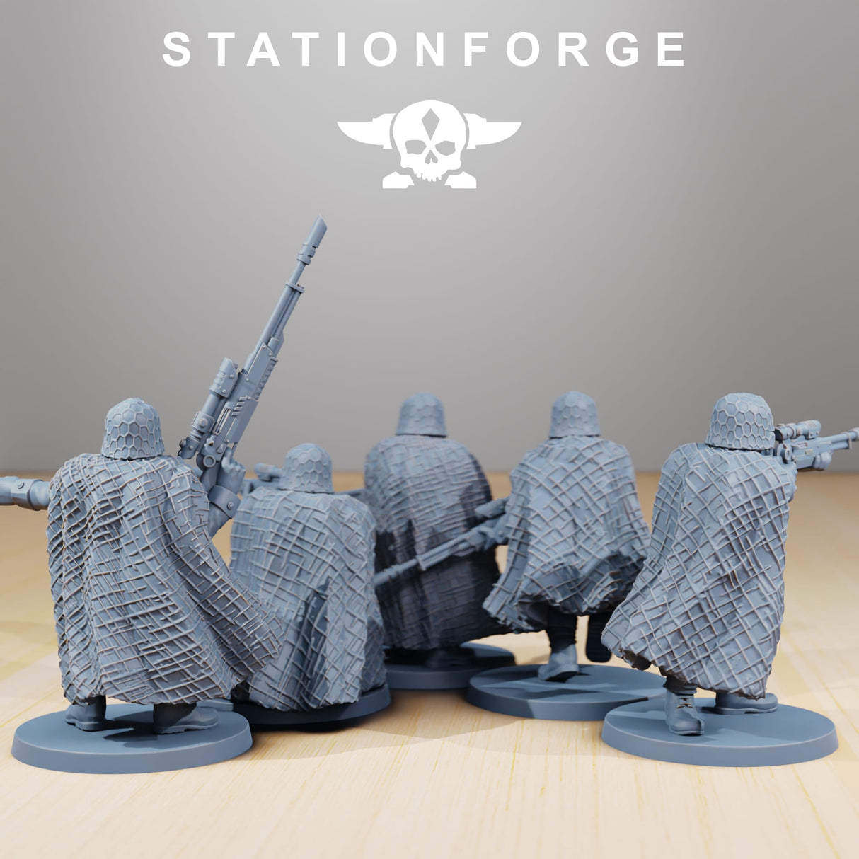 Tabletop Terrain Miniature GrimGuard - Snipers