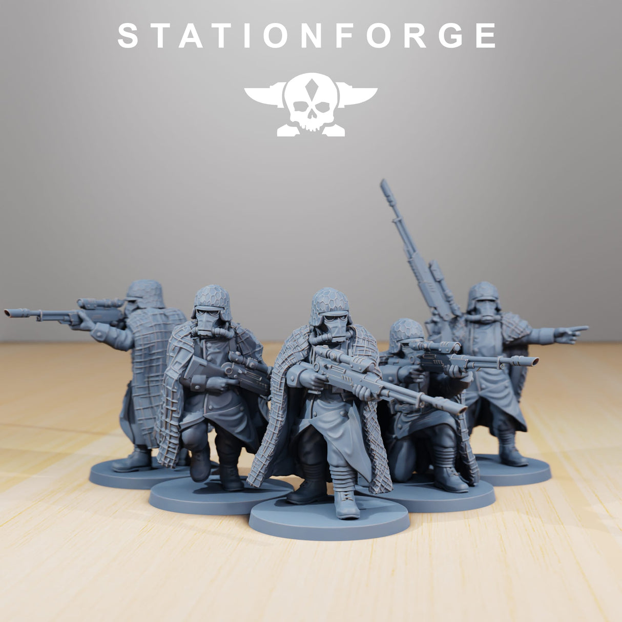 Tabletop Terrain Miniature GrimGuard - Snipers
