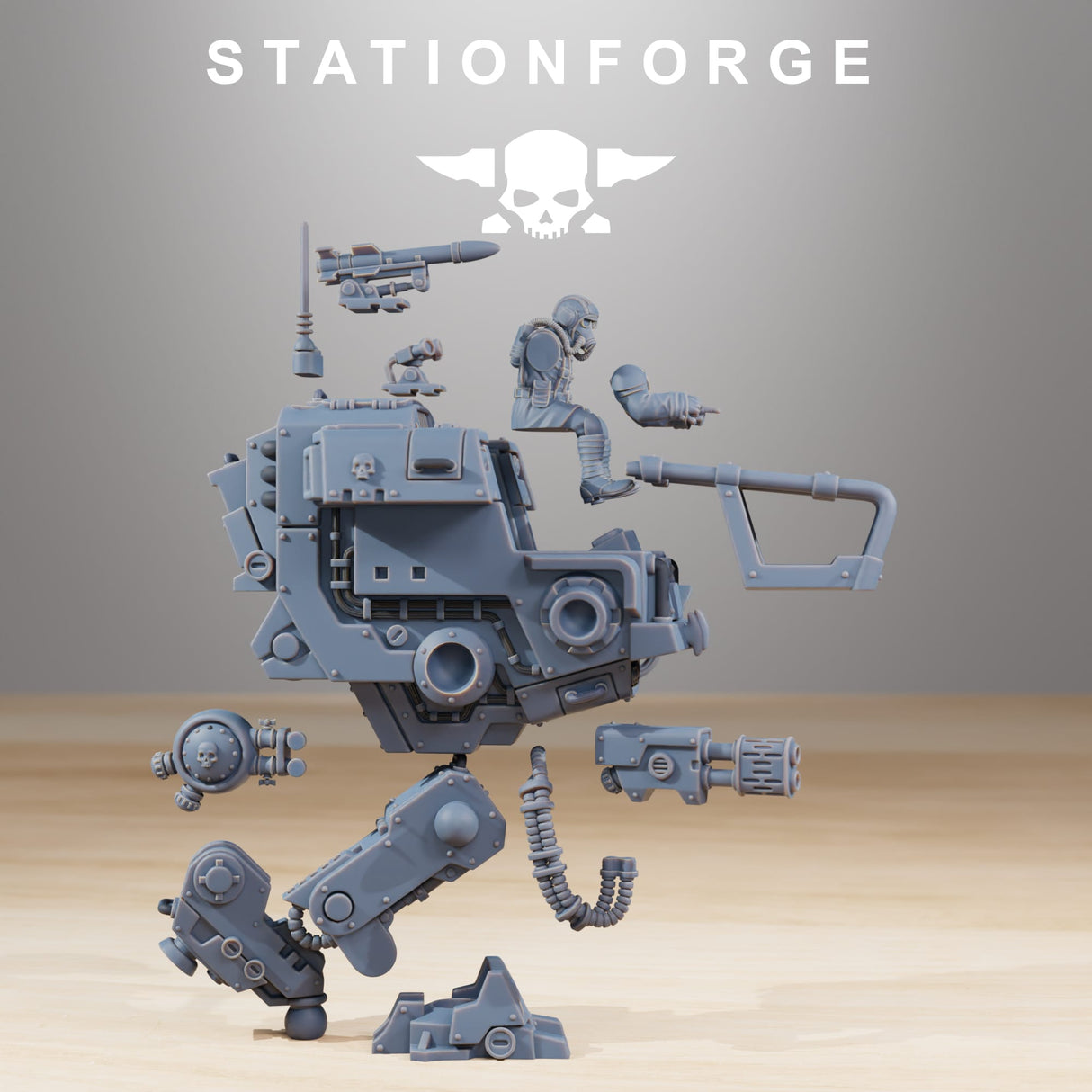 Tabletop Terrain Miniature GrimGuard Starter Pack