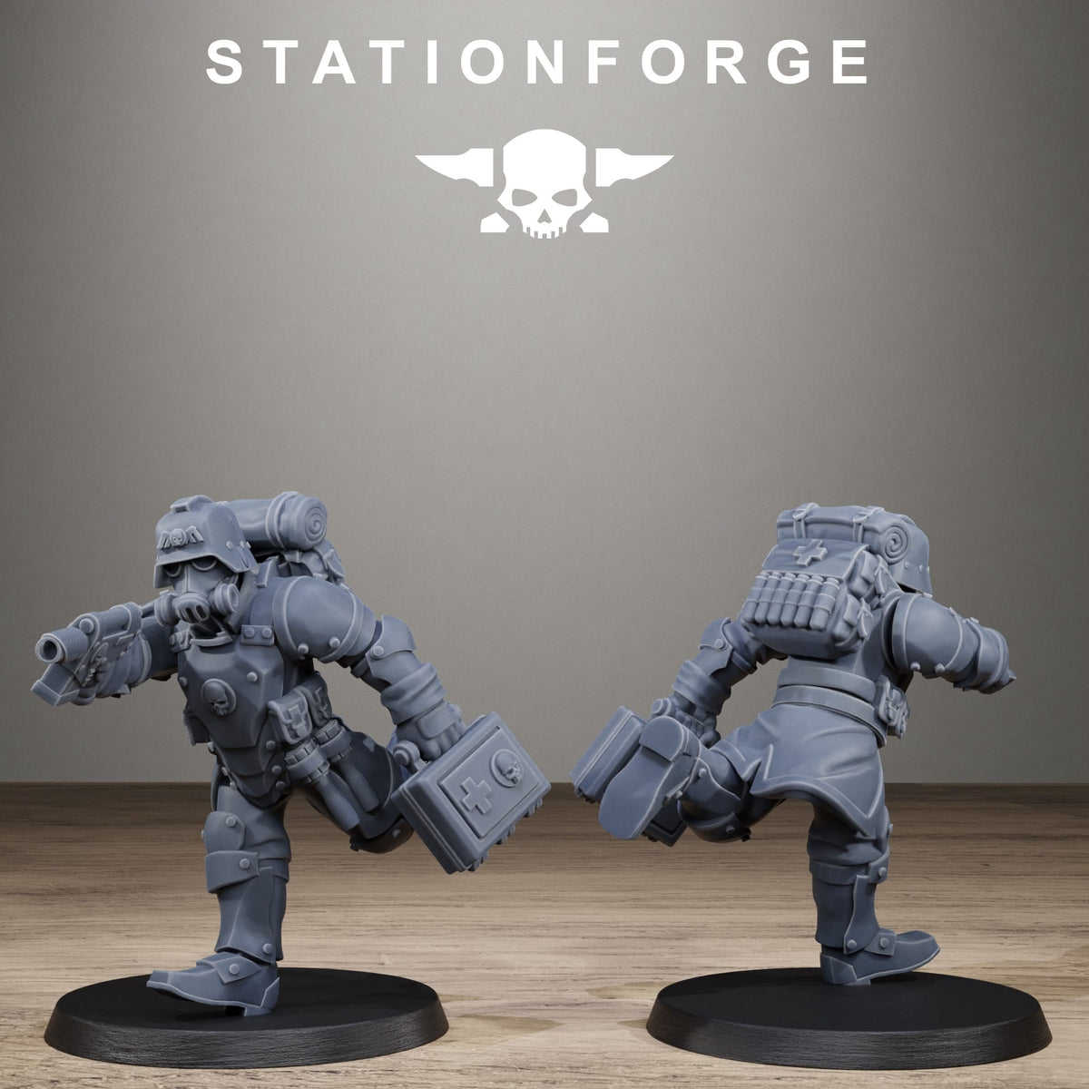 Tabletop Terrain Miniature GrimGuard SteelClads