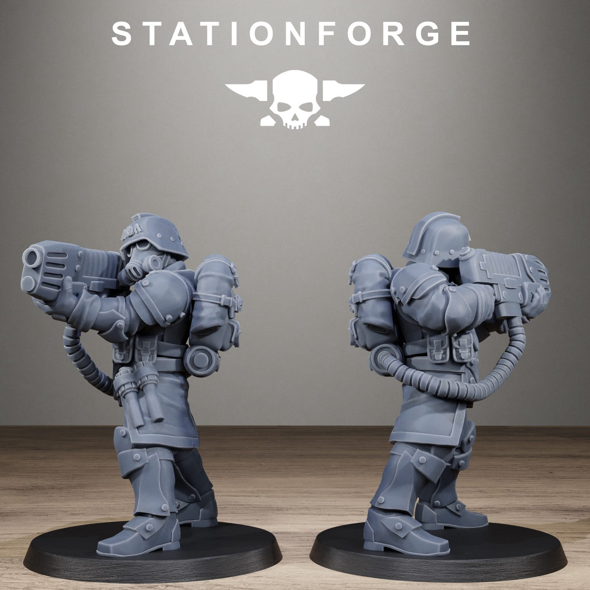 Tabletop Terrain Miniature GrimGuard SteelClads