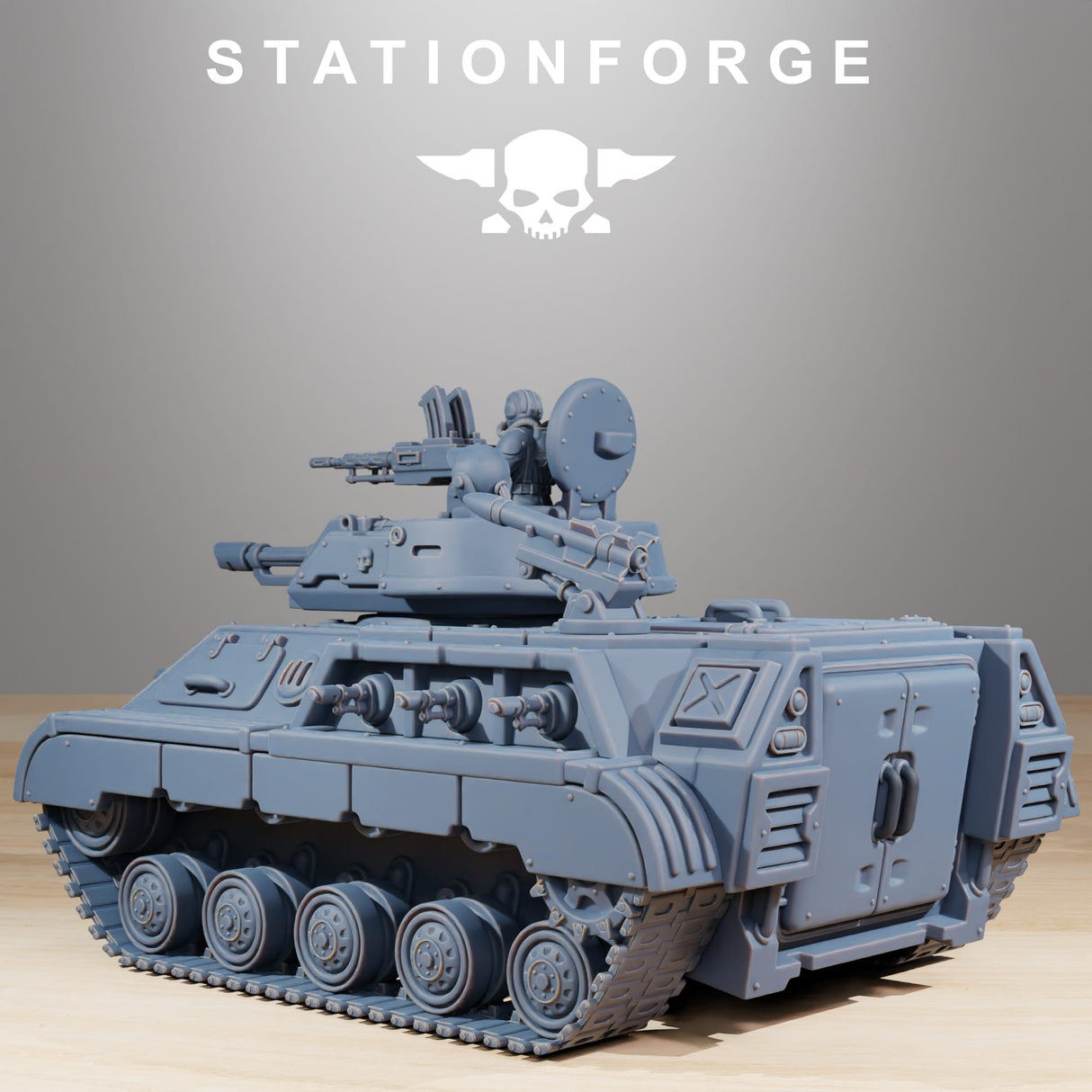 Tabletop Terrain Miniature GrimGuard Support Tank